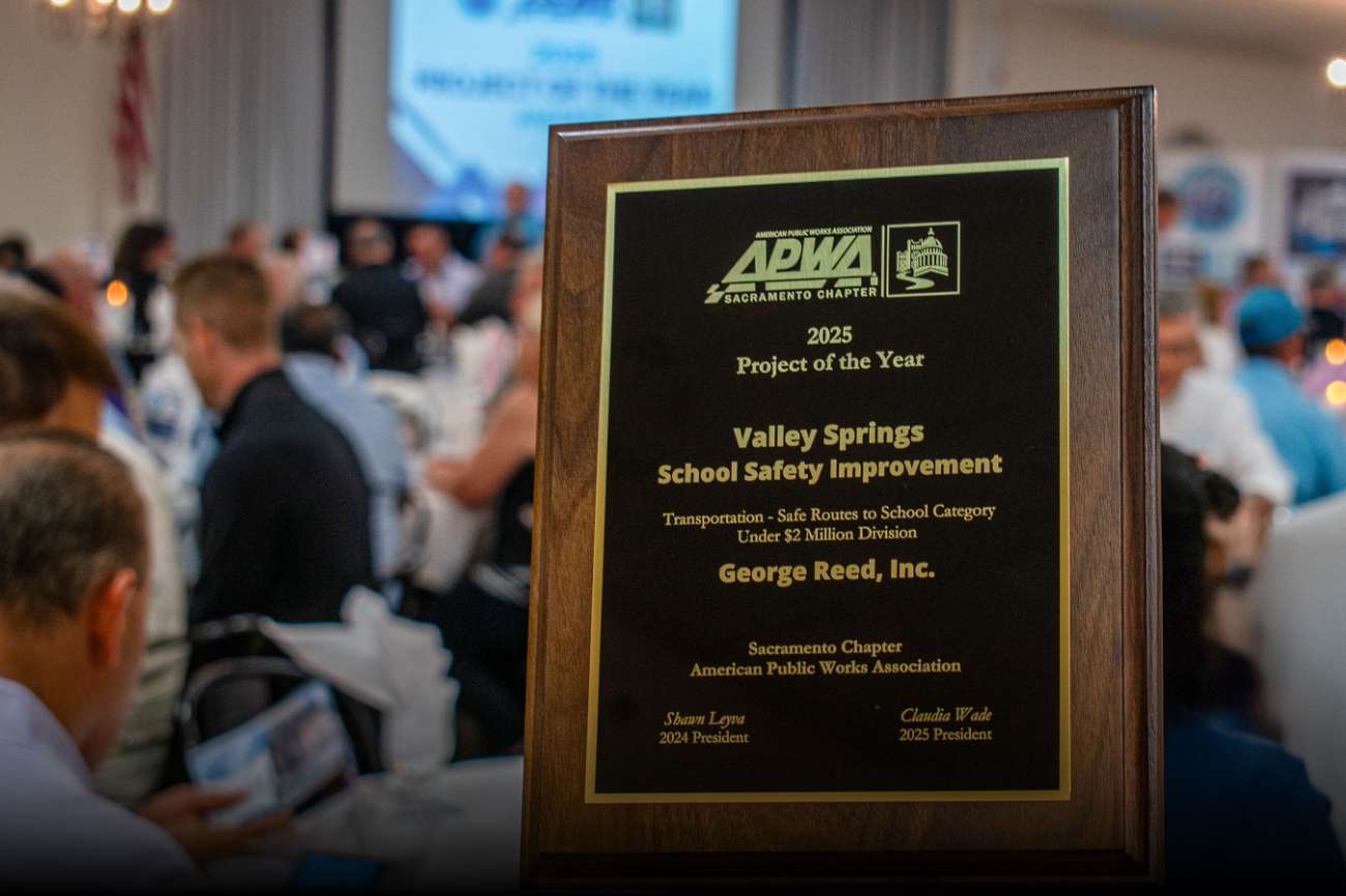 George Reed, Inc. | George Reed Inc. Receives Two APWA 2025 Project of ...